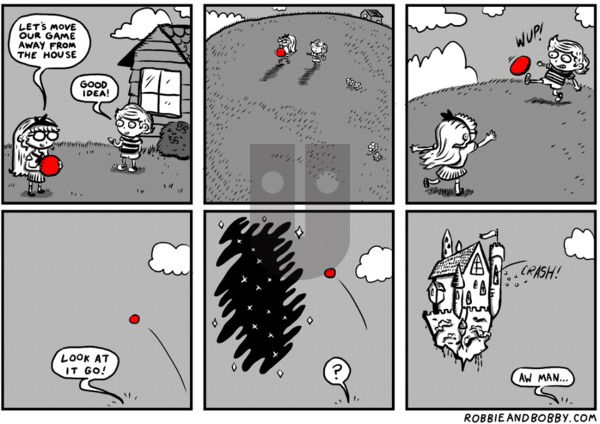 Robbie and Bobby on Friday August 8, 2025 Comic Strip