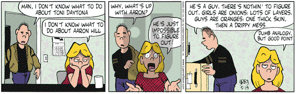 Luann on Monday May 19, 2003 Comic Strip