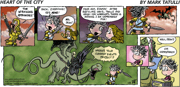 Heart of the City on Sunday January 25, 2004 Comic Strip