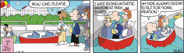 Drabble on Friday January 26, 2018 Comic Strip