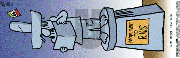 La Cucaracha on Monday August 21, 2017 Comic Strip