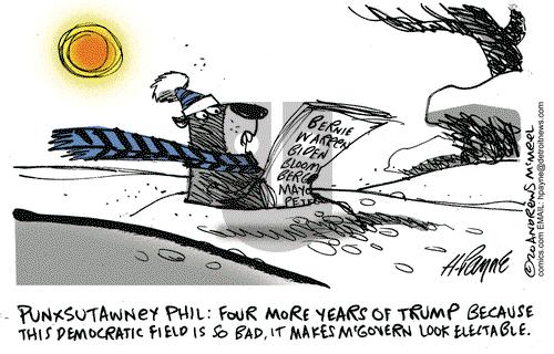 Henry Payne on Monday February 3, 2020 Comic Strip