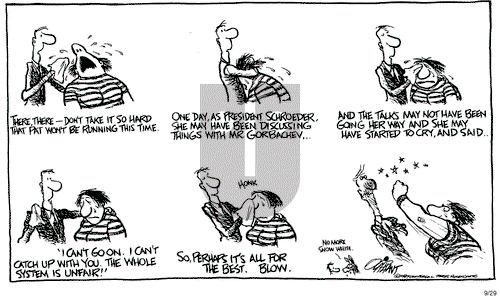 Pat Oliphant on Tuesday September 29, 1987 Comic Strip