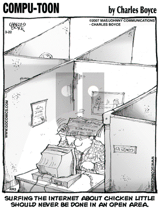 Compu-toon on Thursday March 22, 2007 Comic Strip