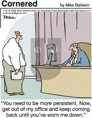 Cornered on Monday January 12, 2009 Comic Strip