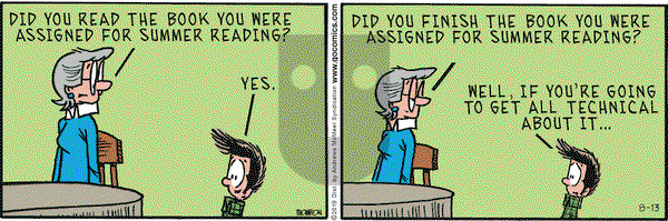 Grand Avenue on Tuesday August 13, 2019 Comic Strip