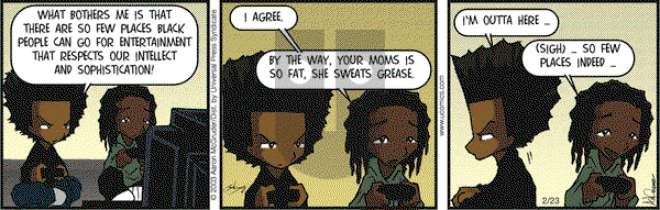 The Boondocks on Wednesday February 23, 2005 Comic Strip