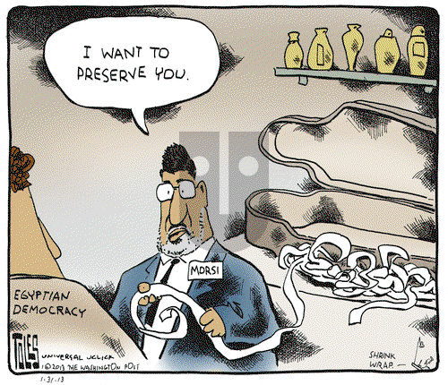 Tom Toles on Thursday January 31, 2013 Comic Strip