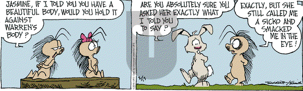 The Grizzwells on Friday February 13, 2015 Comic Strip
