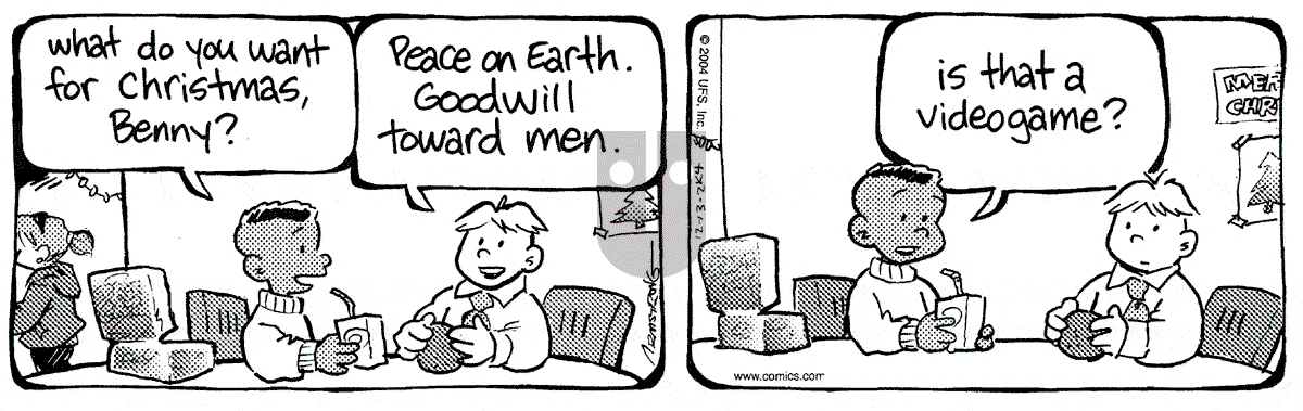 JumpStart - Monday December 13, 2004 Comic Strip