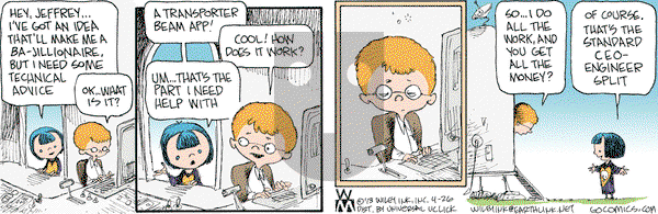 Non Sequitur - Friday April 26, 2013 Comic Strip