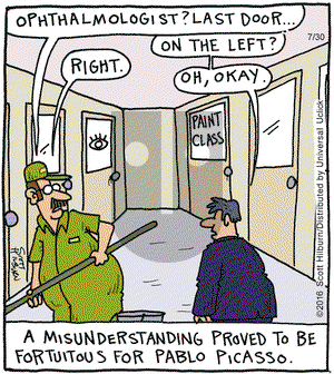 The Argyle Sweater - Saturday July 30, 2016 Comic Strip
