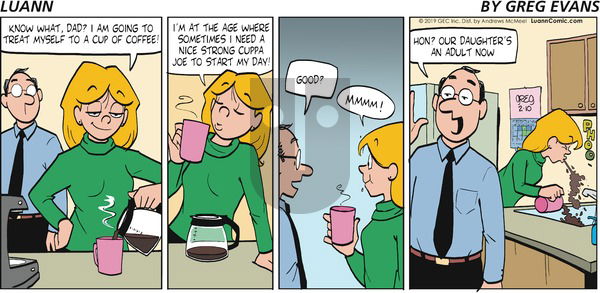 Luann on Sunday February 10, 2019 Comic Strip