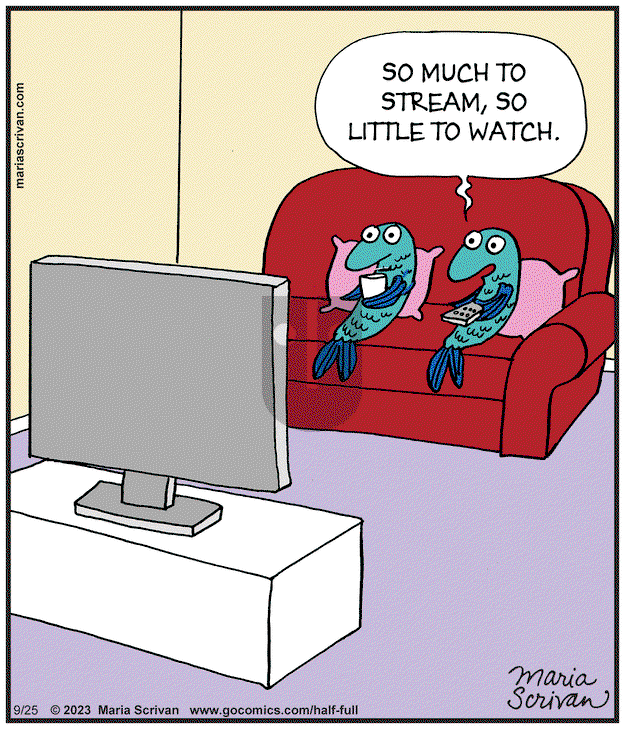 Half Full - Monday September 25, 2023 Comic Strip