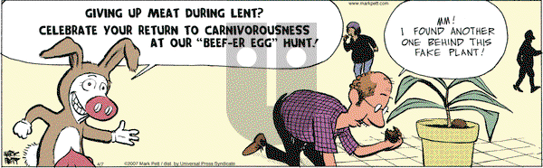 Lucky Cow - Saturday April 7, 2007 Comic Strip