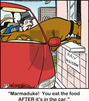 Marmaduke on Friday August 9, 2019 Comic Strip