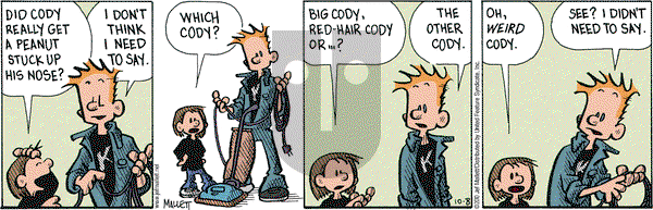 Frazz on Friday October 8, 2010 Comic Strip