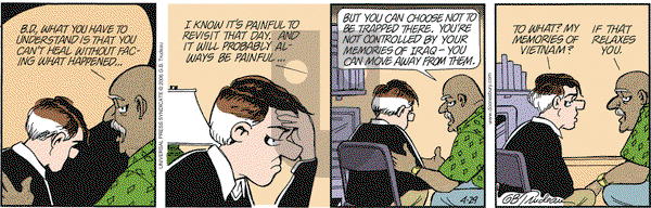 Doonesbury on Saturday April 29, 2006 Comic Strip