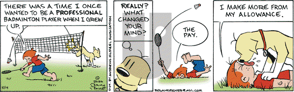Red and Rover on Friday August 14, 2020 Comic Strip