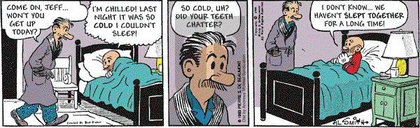 Mutt & Jeff - Thursday December 21, 2023 Comic Strip
