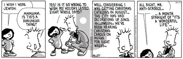 Frazz on Monday December 17, 2001 Comic Strip