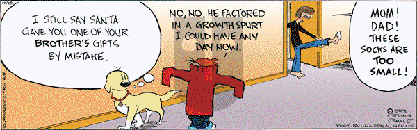 Red and Rover on Saturday December 28, 2013 Comic Strip