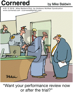 Cornered on Monday April 23, 2018 Comic Strip