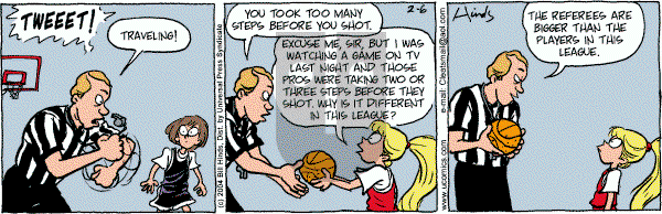 Cleats - Friday February 6, 2004 Comic Strip