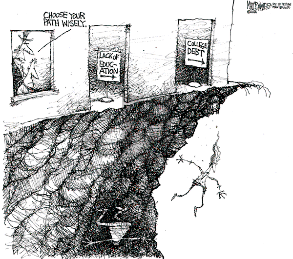 Matt Davies on Tuesday February 19, 2013 Comic Strip