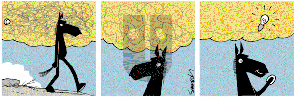 Dark Side of the Horse on Tuesday January 9, 2018 Comic Strip