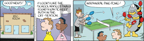 Drabble on Thursday April 7, 2016 Comic Strip