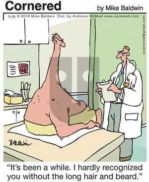 Cornered on Wednesday September 26, 2018 Comic Strip