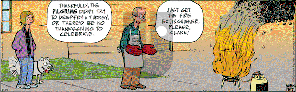 Lucky Cow on Thursday November 24, 2005 Comic Strip