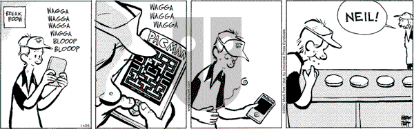 Lucky Cow - Monday November 26, 2007 Comic Strip