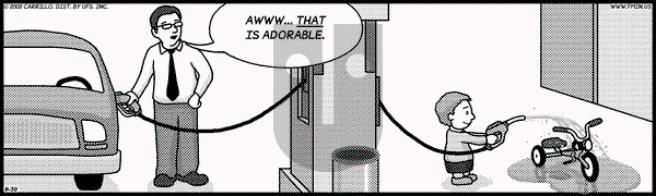 F Minus on Saturday August 30, 2008 Comic Strip