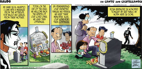 Baldo on Sunday November 2, 2008 Comic Strip