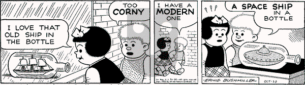 Nancy Classics - Wednesday October 16, 2024 Comic Strip