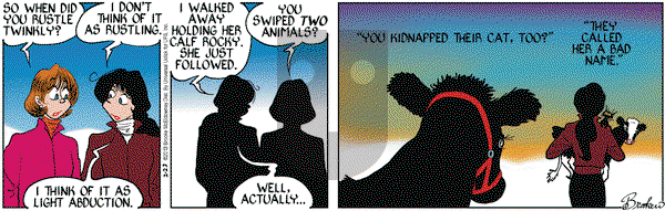 9 Chickweed Lane on Saturday February 23, 2013 Comic Strip