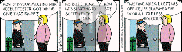The Born Loser on Wednesday April 21, 2021 Comic Strip