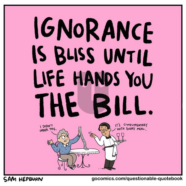 Questionable Quotebook - Sunday September 22, 2024 Comic Strip