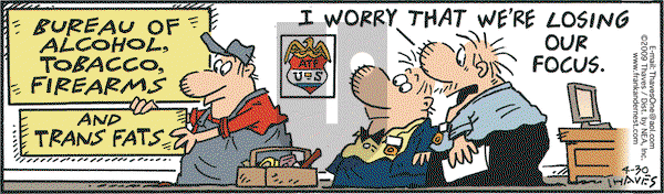 Frank and Ernest on Thursday April 30, 2009 Comic Strip