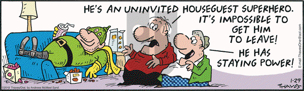 Frank and Ernest on Tuesday January 29, 2019 Comic Strip