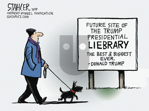 Jeff Stahler on Tuesday November 19, 2019 Comic Strip