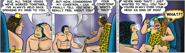 Alley Oop on Wednesday January 31, 2018 Comic Strip