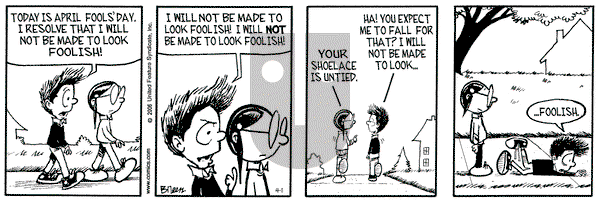 Grand Avenue on Saturday April 1, 2006 Comic Strip