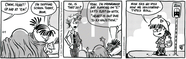 Heart of the City on Monday December 4, 2017 Comic Strip