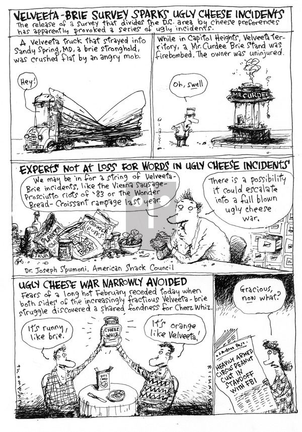 Richard's Poor Almanac on Sunday March 15, 2015 Comic Strip