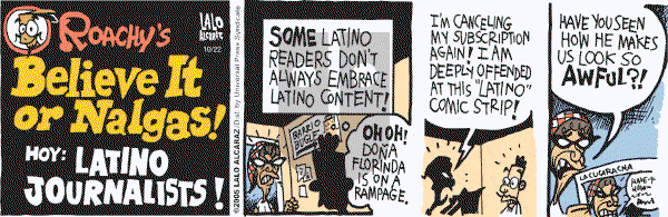La Cucaracha on Saturday October 22, 2005 Comic Strip