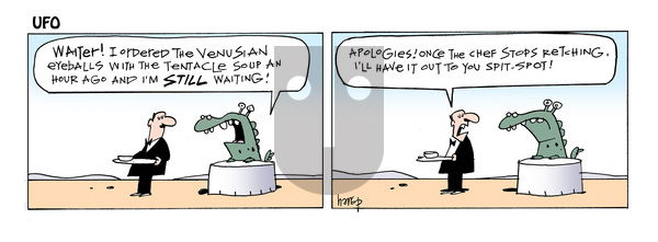 UFO on Sunday March 9, 2025 Comic Strip