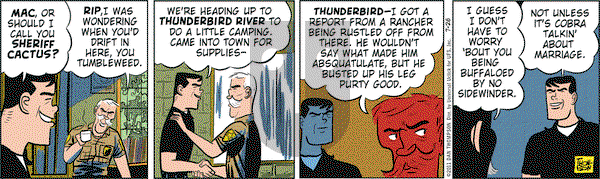 Rip Haywire on Tuesday July 26, 2011 Comic Strip